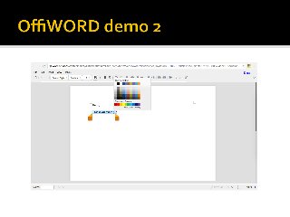 OffiWORD create and edit WORD documents online