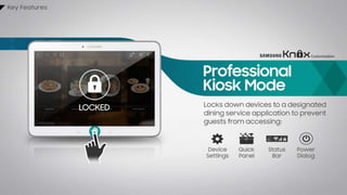 KNOX Customization for Retail Industry 