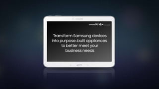 KNOX Customization for Retail Industry 