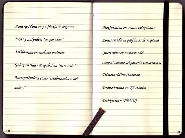Off label: prescripción fuera de ficha técnica Off label: prescripción fuera de ficha técnica