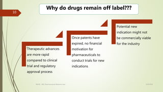 Off label use | PPTX