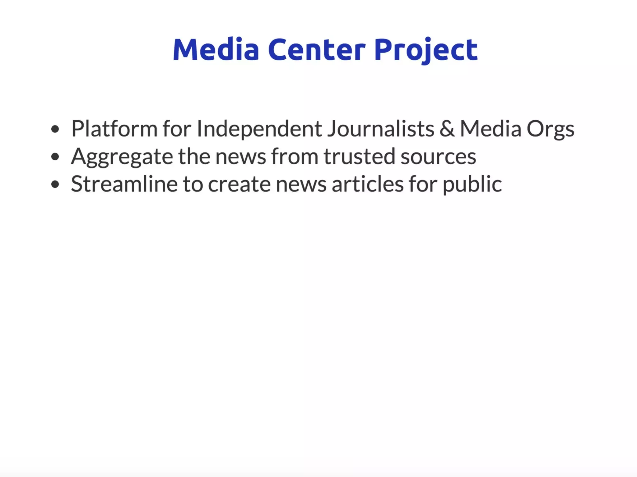 Offline First Applications