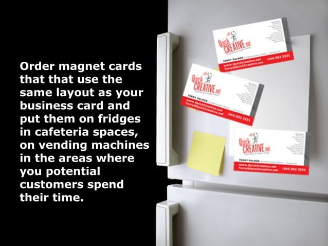 Offline Marketing Ideas For Small Business PPT