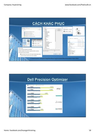 Company: Huytraining www.facebook.com/Pixelscafe.vn
Home: Facebook.com/hoanganhtraining 18
C:Usersname computerAppDataRoamingAutodeskRevitAutodesk Revit 2016
 