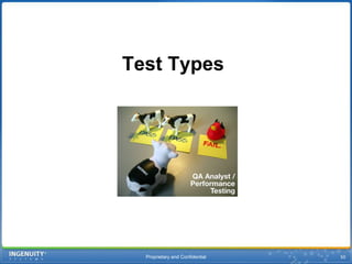System and performance tests