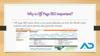 benefits of ‘off-site SEO’ to website owners?
A successful off-site SEO strategy will generate the following benefits to
w...