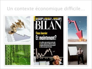 Un contexte économique difficile…
 