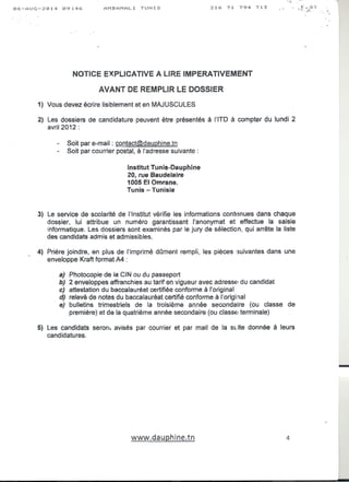 Offre de bourse pour bacheliers d'Afrique de l'ouest