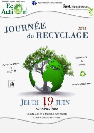 Journée du Recyclage - Brest Métropole Durable - Eco-Action-Plus