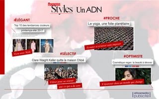 #ÉLÉGANT
UnADN
#SÉLECTIF
#PROCHE
#OPTIMISTE
 
