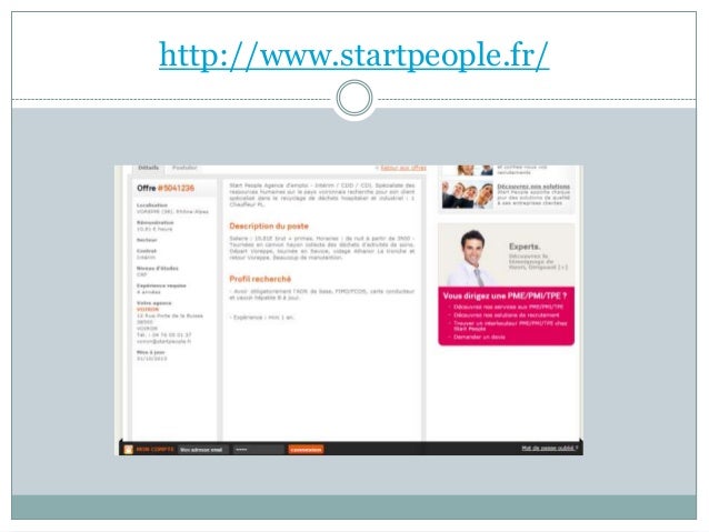 Offres D Emploi Sur Internet