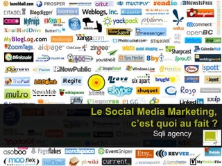 #   Le Social Media Marketing,  c’est quoi au fait ? Sqli agency 