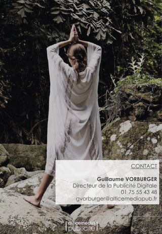 CONTACT
Guillaume VORBURGER
Directeur de la Publicité Digitale
01 75 55 43 48
gvorburger@alticemediapub.fr
 