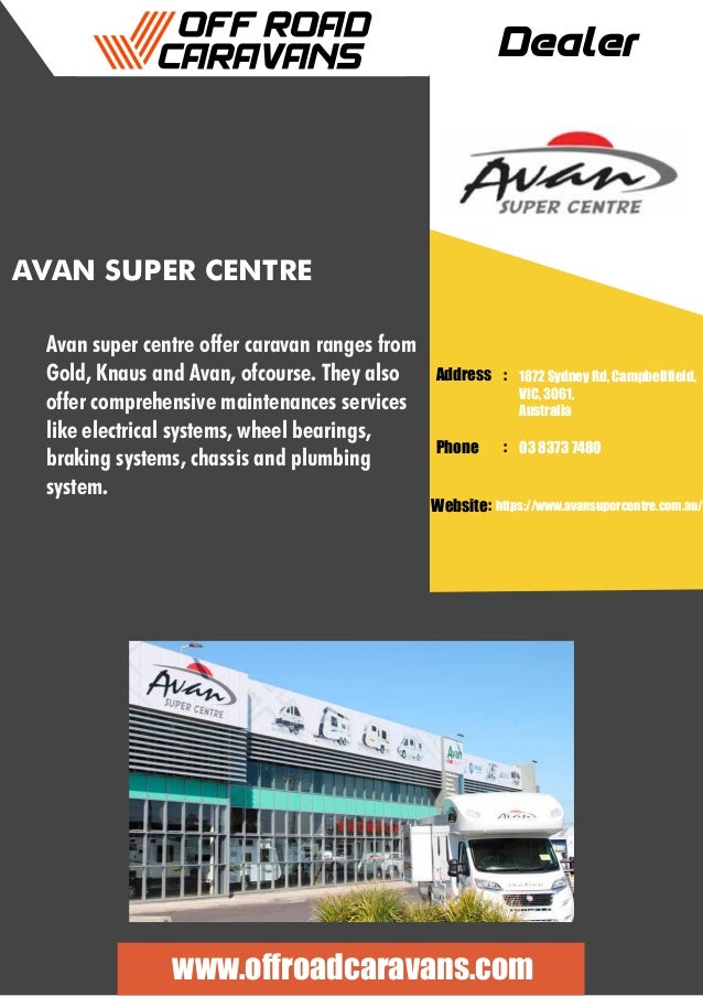 avan off road caravans