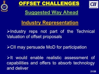 Defence Offset Challenges | PPTX