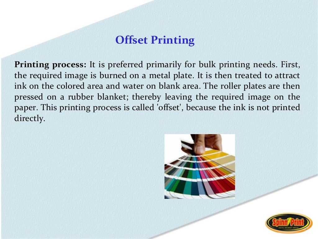 Offset Printing Vs Digital Printing