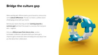 A CEOs guide to the world of offshore software development | PPT