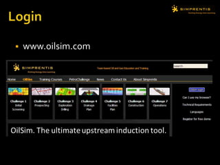 Loginwww.oilsim.com