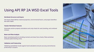 Wsd Worksheet Offshore_API_RP2A_WSD_Professional_Training_Package.pptx