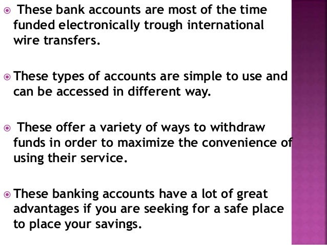 Offshore Banking Account Amp Its Benefits