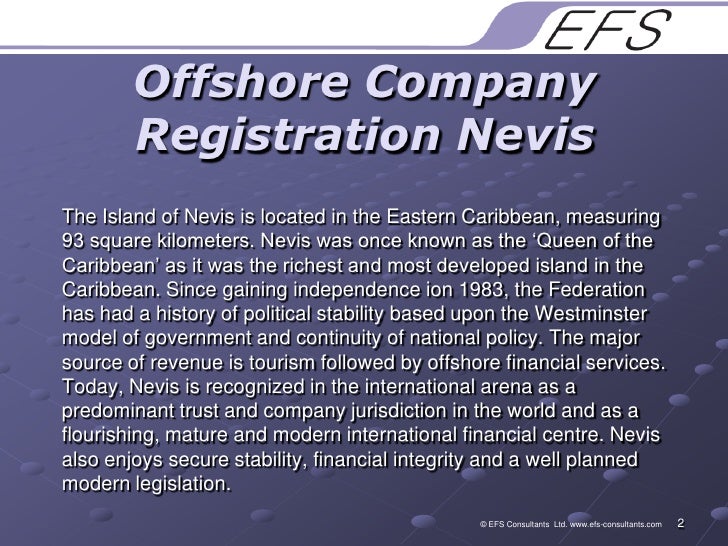 Offshore forex company registration
