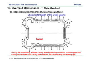 Maintenance Training for Steam Turbine 3 casing cylinder | PDF