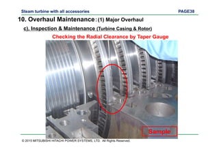 Maintenance Training for Steam Turbine 3 casing cylinder | PDF
