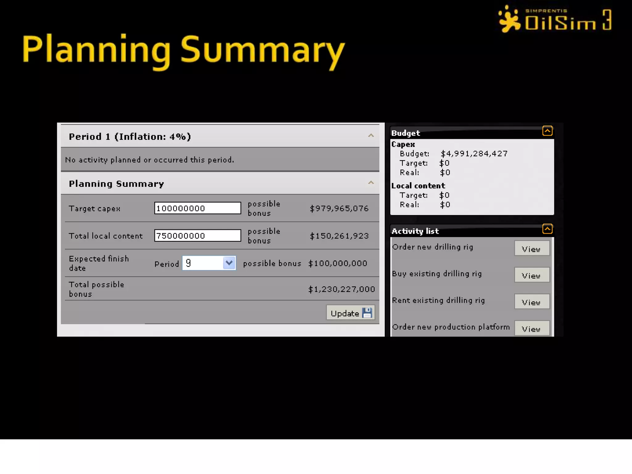 Detailed production profileDetermine  maximum production volumes of values of oil, gas and water(In gas fields it is gas, condensate and water)