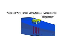 • Wind and Wave Forces, Computational Hydrodynamics
 