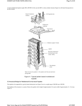 Jacket Based Substructure Offshore Structures major structural concepts (jacket-based, GBS-based ...