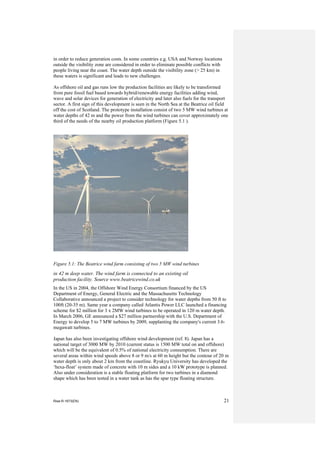 Offshore Wind Power Experiences Potential And Key Issues For Deployment ...