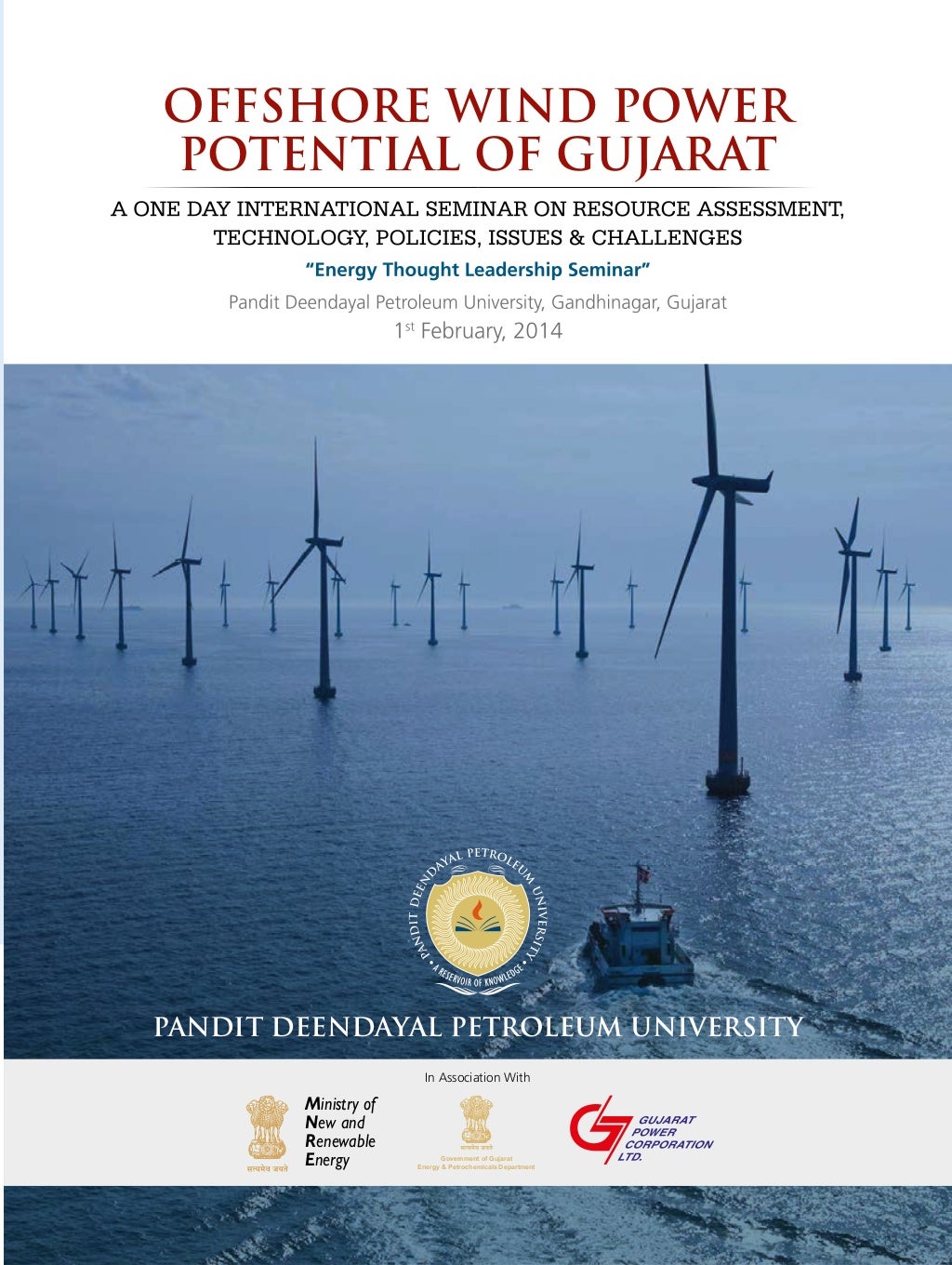 Offshore Wind Power Potential of Gujarat Vibrant