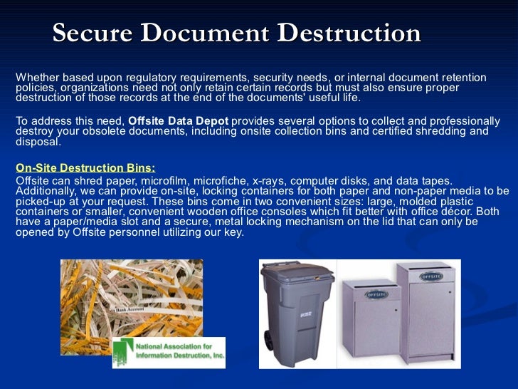 Records Storage & Management Benefits