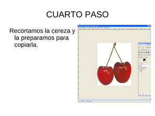 Segundo paso. Abrir como capas a imagen principal (patata) .