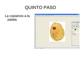 TERCER PASO Abrir imagen para los ojos(cerezas).