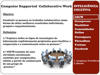 INTELIGÊNCIA COLETIVAAldeia global ou Cyber-Balcãs?ElectronicCommunities:Global VillageorCyberbalkans?porMarshall Van Alstyne eErikBrynjolfsson