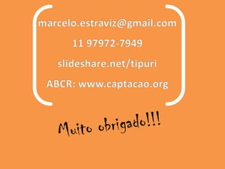 Oficina Como funciona uma consultoria para o terceiro setor.