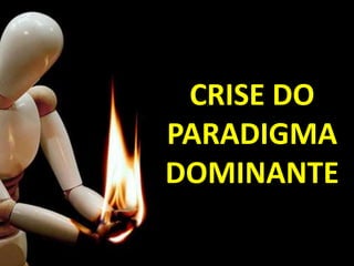 CRISE DO
PARADIGMA
DOMINANTE
 