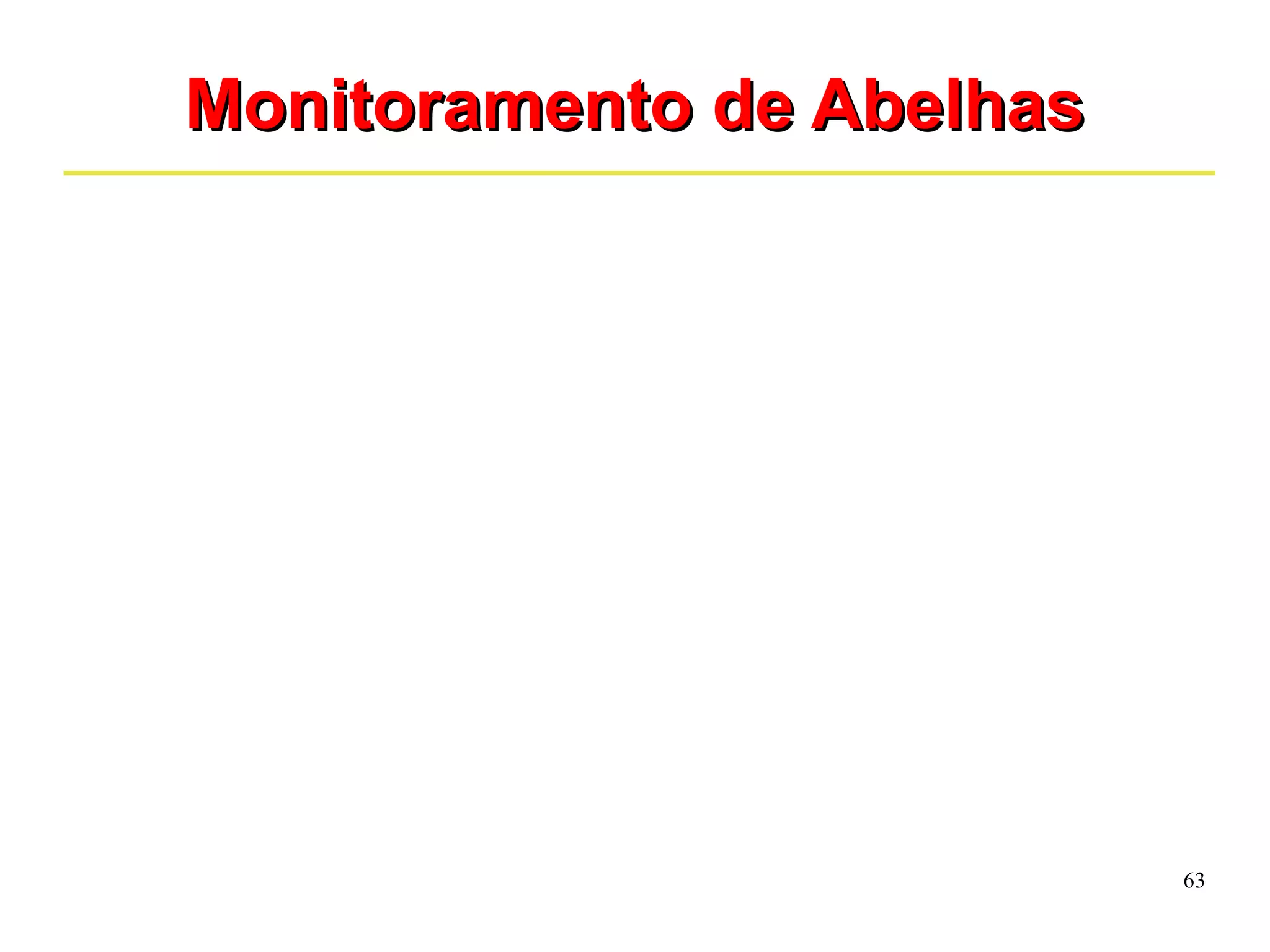 63 
MMoonniittoorraammeennttoo ddee AAbbeellhhaass 
 