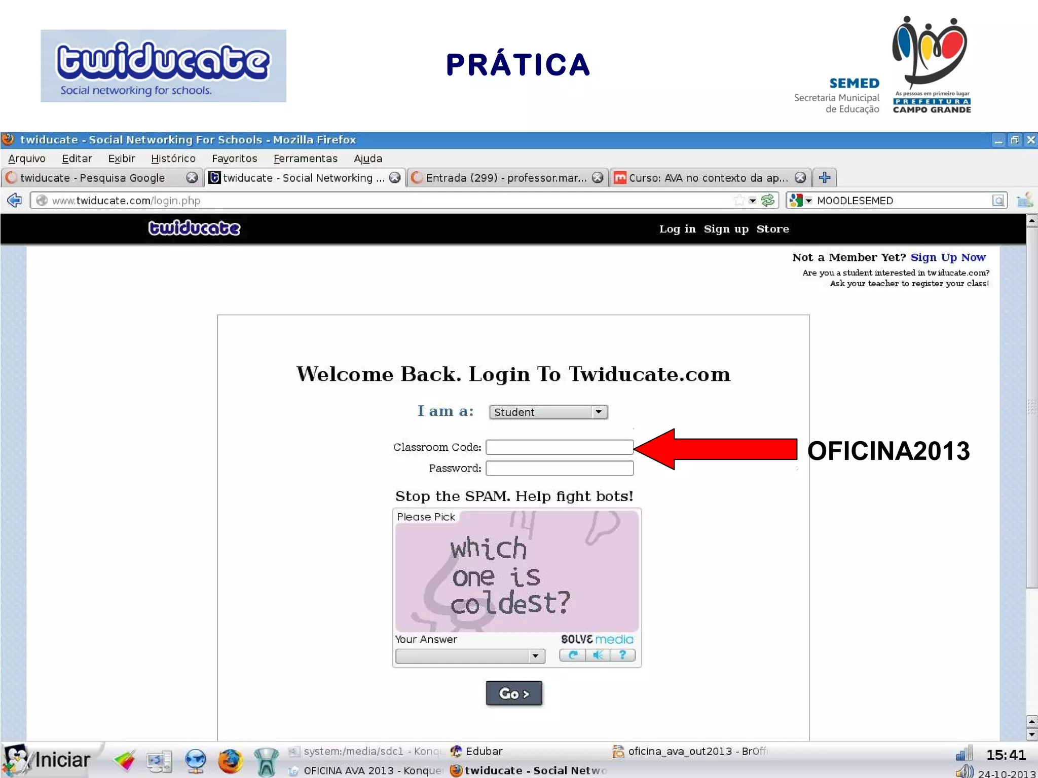 PRÁTICA

OFICINA2013

 