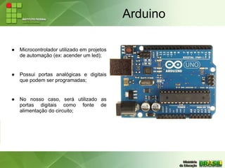 Oficina_de_Arduino.pdf Slides para apresentação | PDF