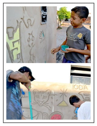 Instituto Olho D' Água - Oficina de baixo relevo