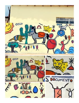 Instituto Olho D' Água - Oficina de baixo relevo