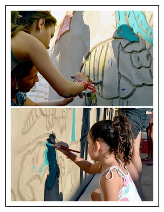 Instituto Olho D' Água - Oficina de baixo relevo