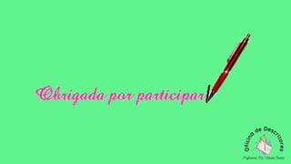 Oficina de descritores português 9º ano