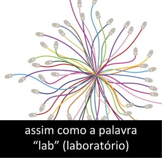 assim como a palavra
“lab” (laboratório)
 