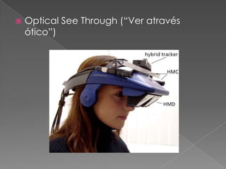 Optical See Through (“Ver através ótico”)