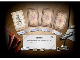 FORMATAÇÃO DE ROTEIROS
 