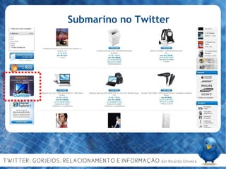Submarino no Twitter 