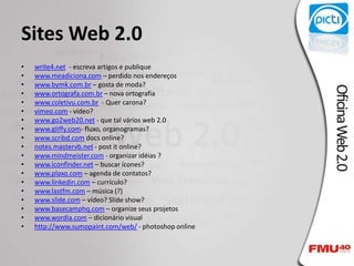 Oficina De Web 2.0 Versao 2
